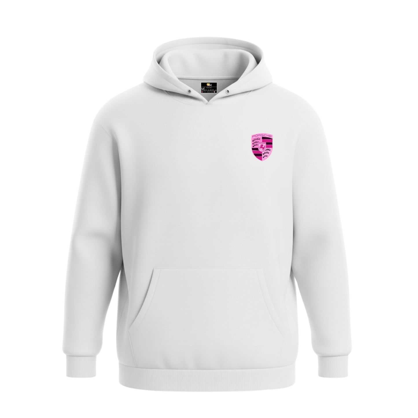 Pink Porsche – Premium Cotton Hoodie