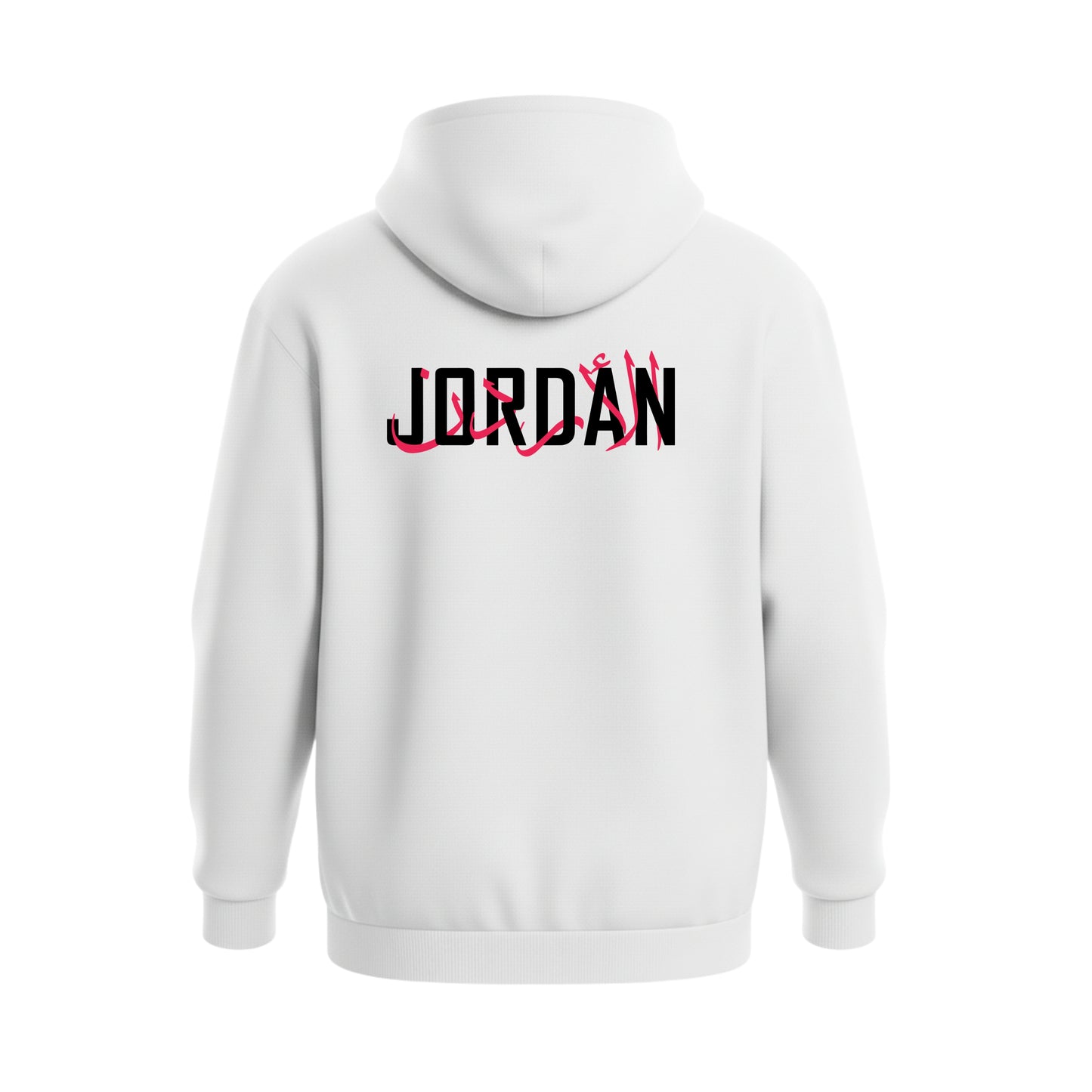 Jordan Map – Premium Cotton Hoodie