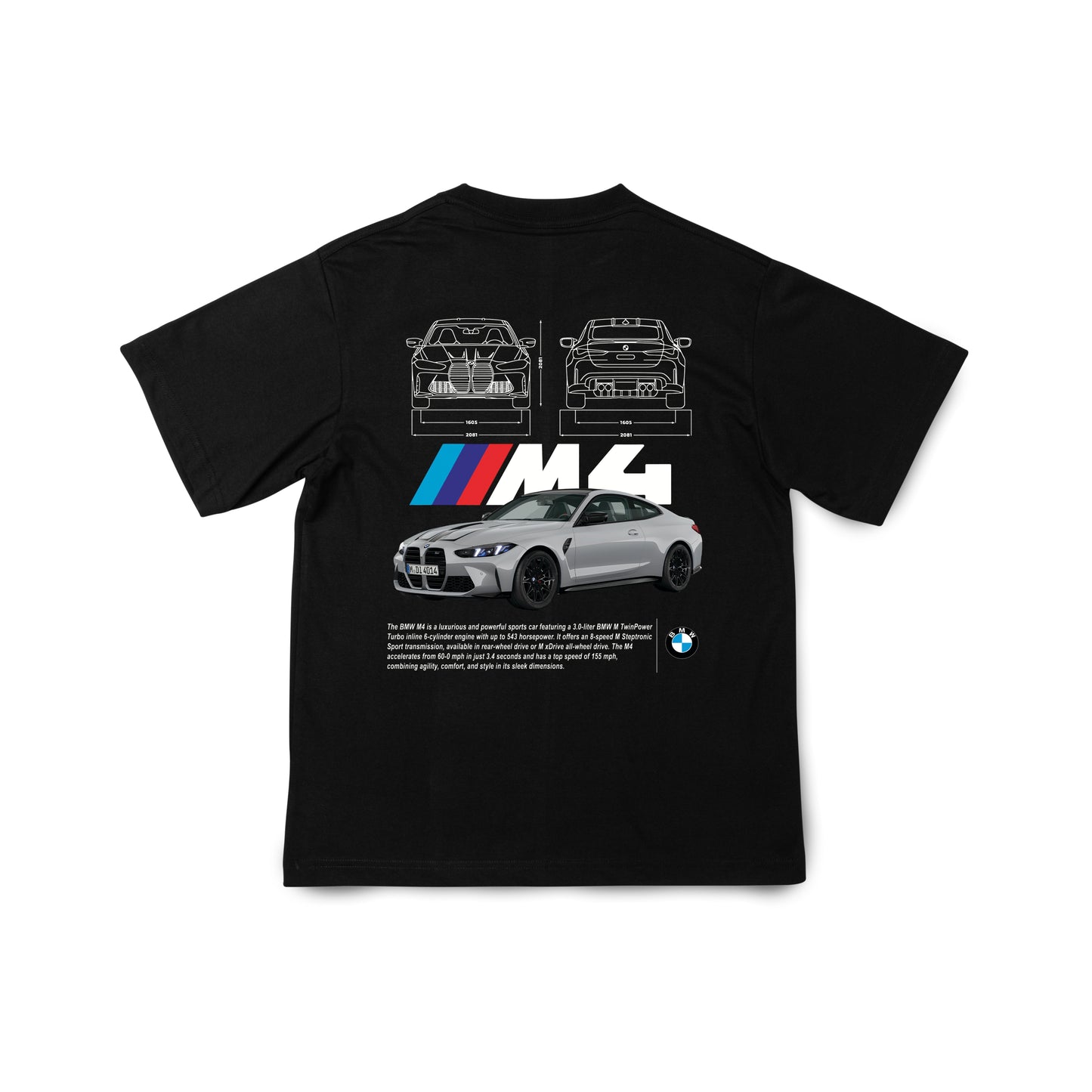 Bmw M4 – Premium Cotton T-Shirt
