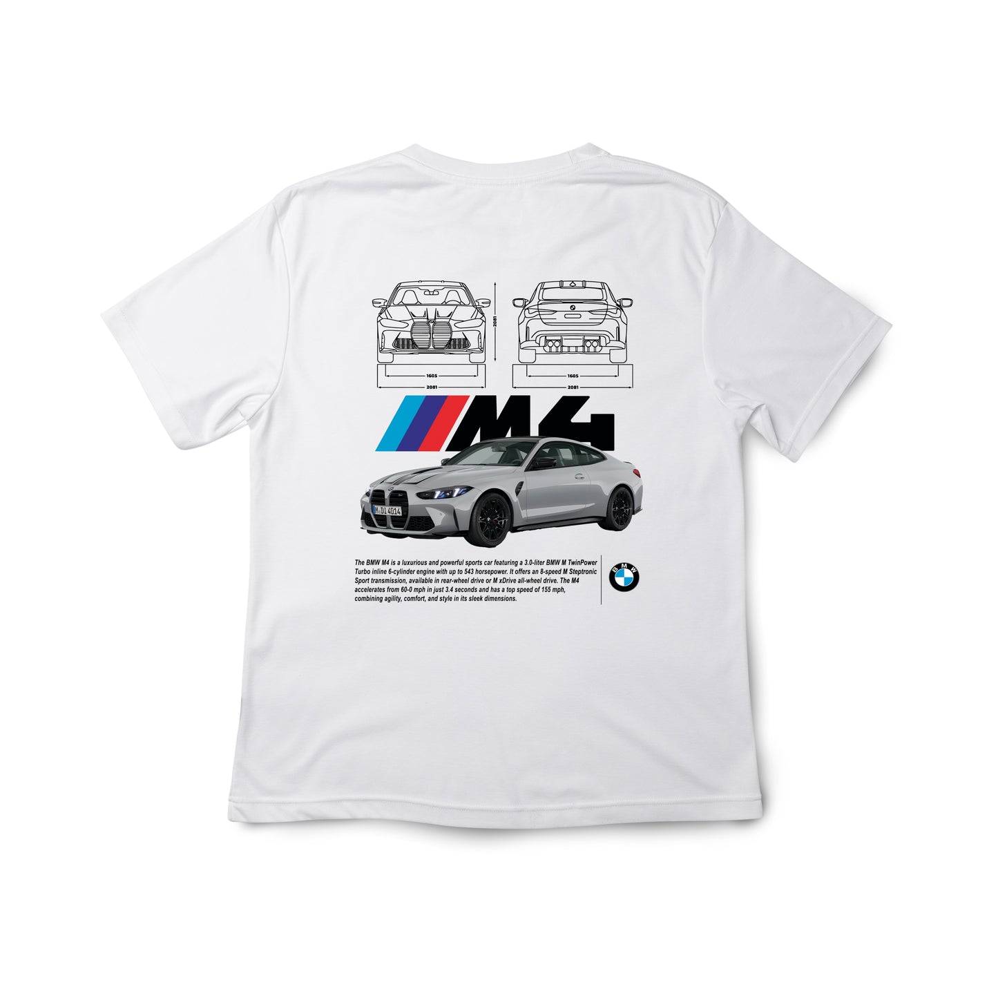 Bmw M4 – Premium Cotton T-Shirt