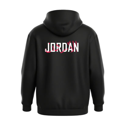 Jordan Map – Premium Cotton Hoodie