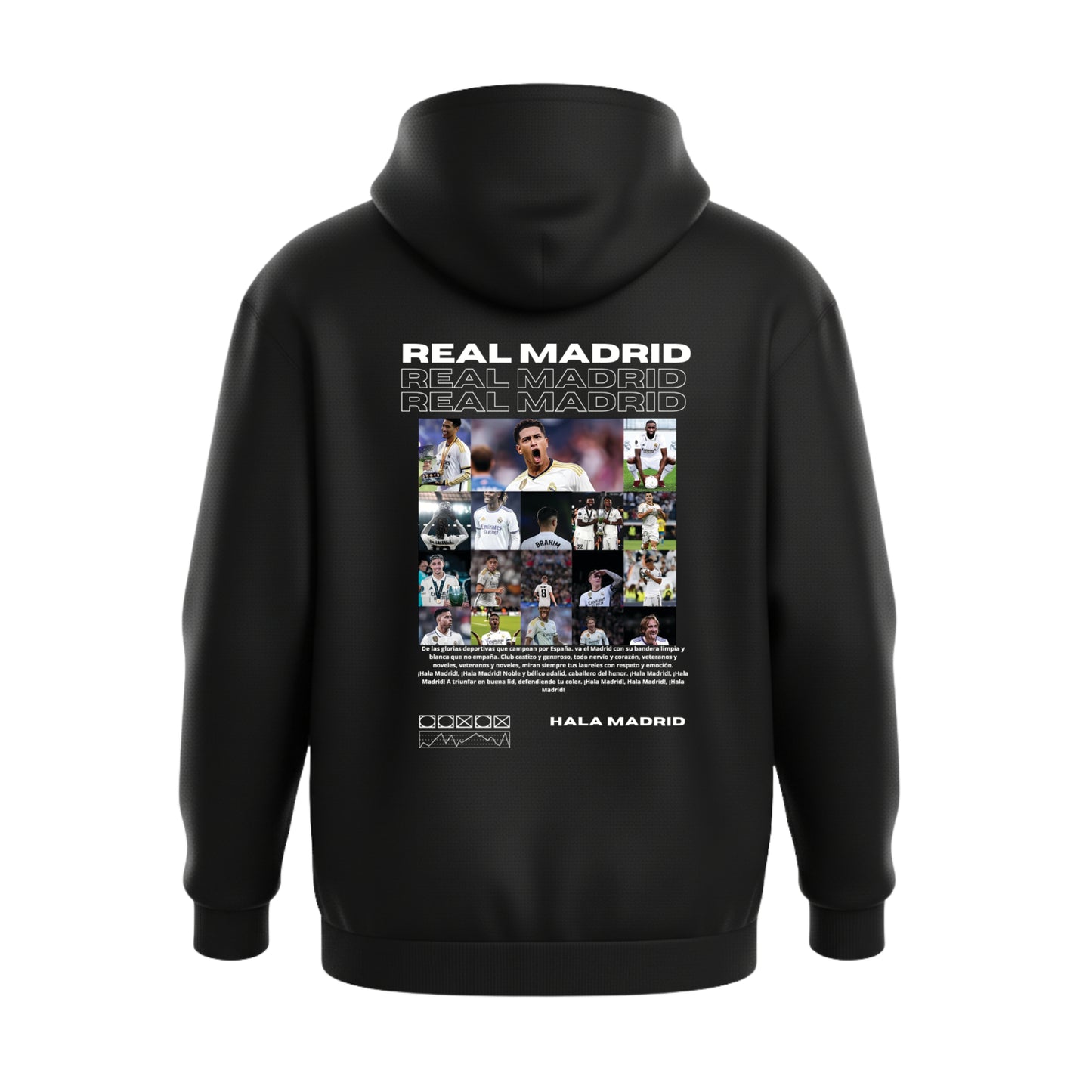 Real Madrid – Premium Cotton Hoodie